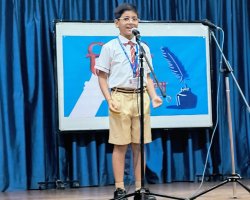 Std 4 and 5 hindi elocution competition 2025-26
